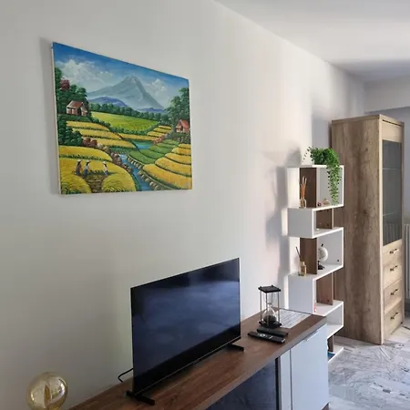 דירה Beau 2 Pieces,terrasse, Parking Centre מנטון